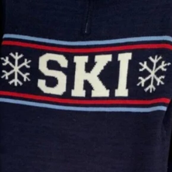 Brand New Freshman 1996 "Ski" Long Sleeve Sweater Dress - Picture 5 of 10